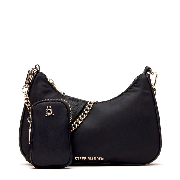 STEVE MADDEN VITAL CROSSBODY BAG - BLACK (NEW WITH TAGS) - Picture 1 of 7